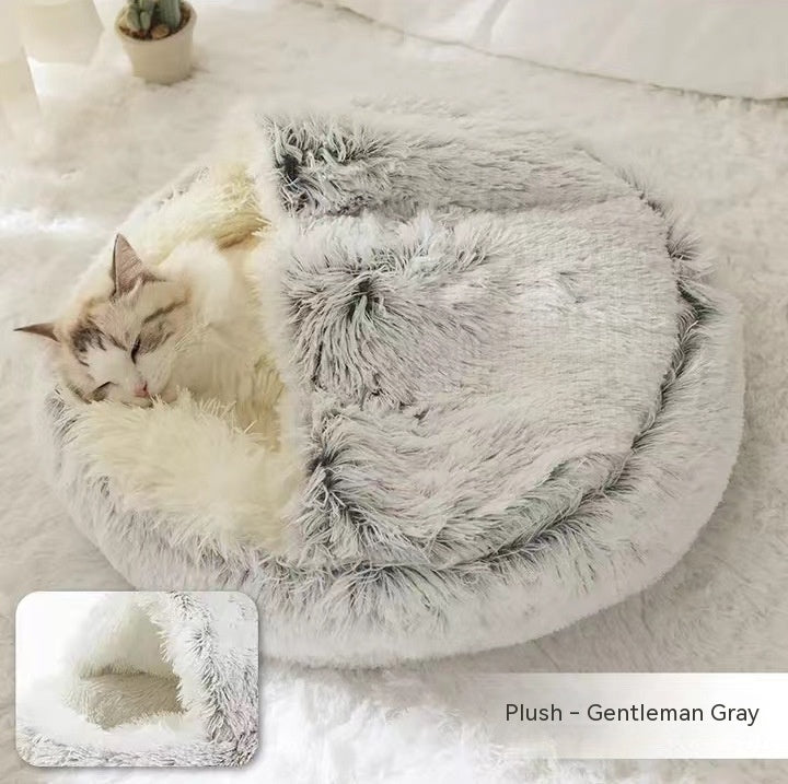 Cama Nido Acogedora para Mascotas