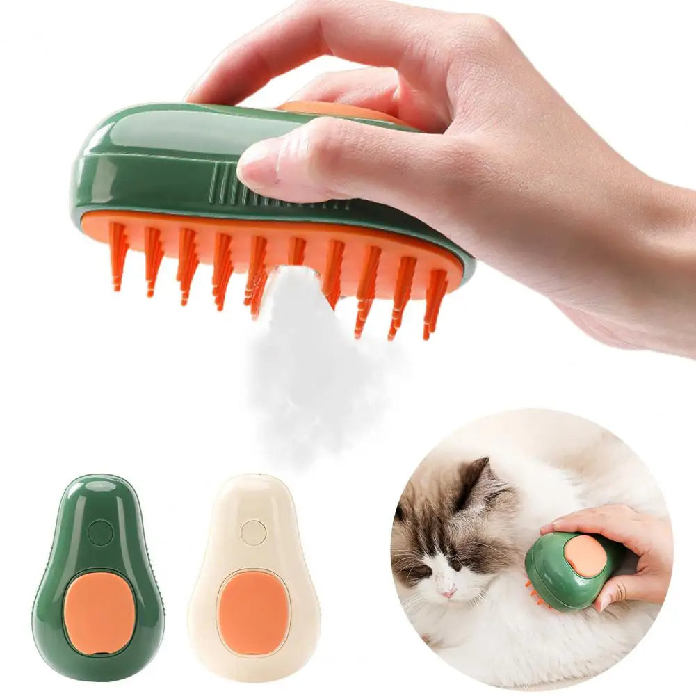 Cepillo de Vapor 3 en 1 para Mascotas