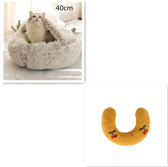 Cama Nido Acogedora para Mascotas