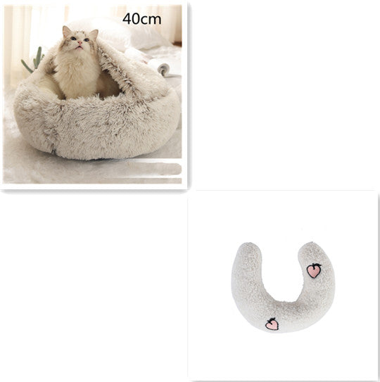Cama Nido Acogedora para Mascotas