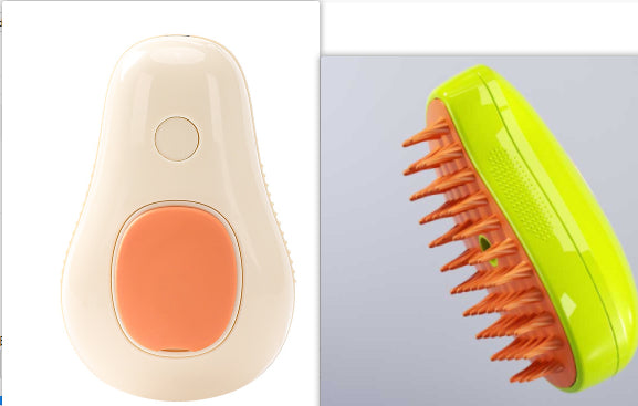 Cepillo de Vapor 3 en 1 para Mascotas