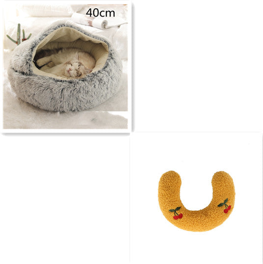 Cama Nido Acogedora para Mascotas