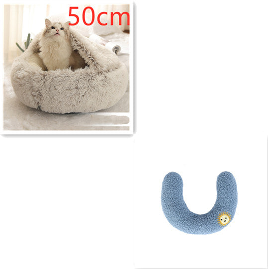 Cama Nido Acogedora para Mascotas