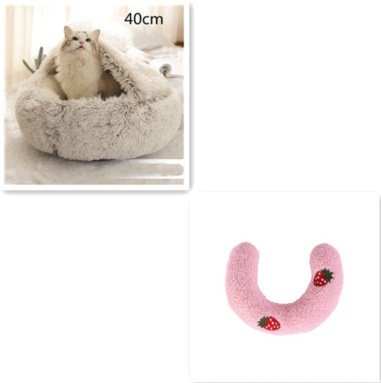 Cama Nido Acogedora para Mascotas