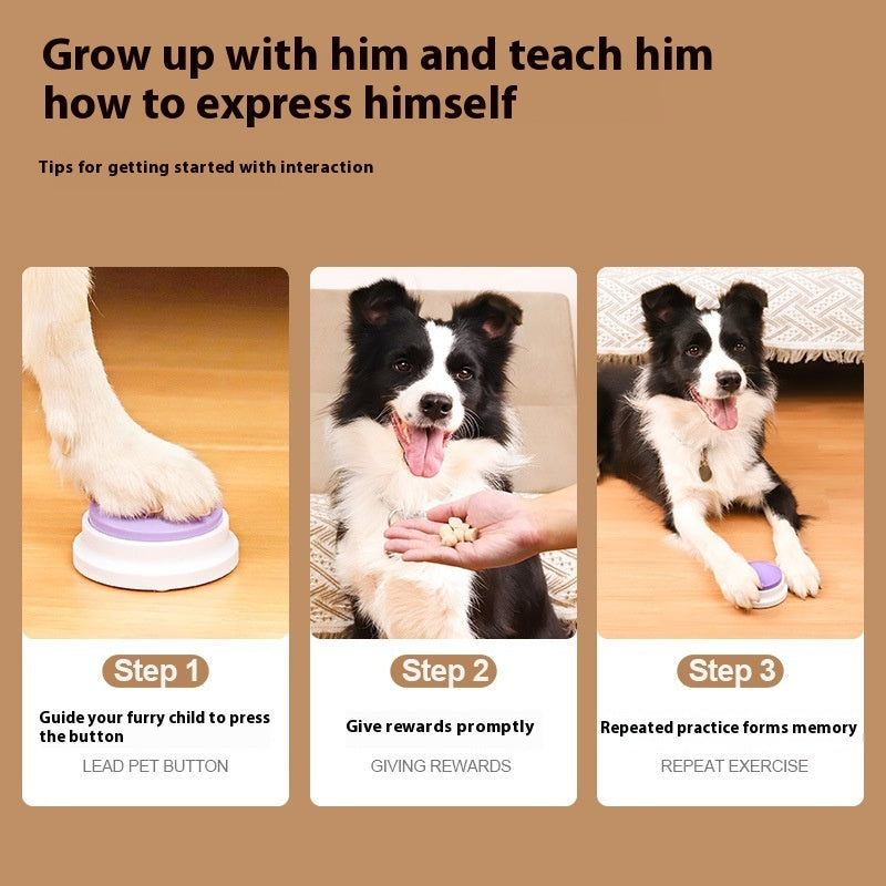 Botón de Comunicación para Perros